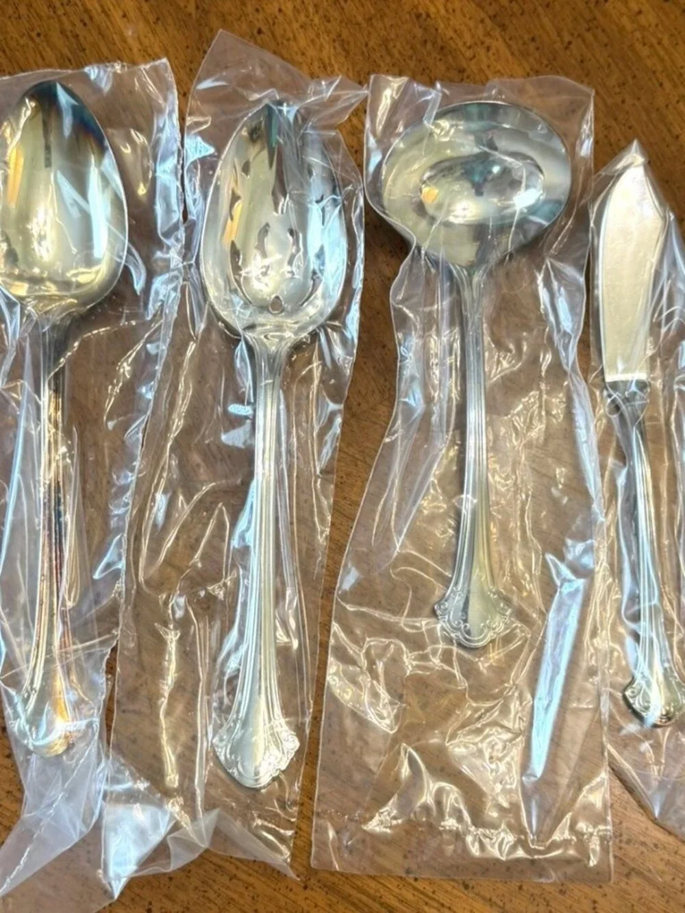 Towle Boston Chippendale Silverplate 6 Pc Hostess Serving Set NEW Old Stock/Box
